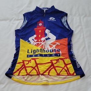 Womens VOLER sleeveless cycling jersey Sz S